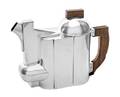 An Italian Constructivist Silver Teapot