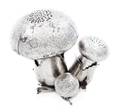 An Italian Silver Salt and Pepper Set