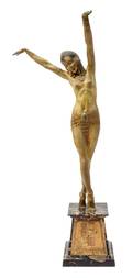 A French Bronze Figure Demetre H Chiparus 18861947