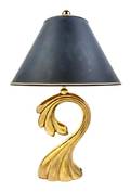 A Brass Table Lamp Pierre Cardin