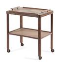 A French Limed Oak Serving Cart