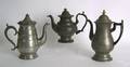 Pewter coffee pot 19th c