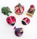 Six Jeweled and Enameled Miniature Boxes