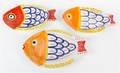 Three Italian Ceramic Fish Form Platters