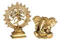 Two South Asian Brass Sculptures