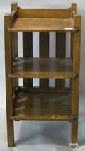 Stickley Bros oak stand