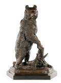 Nicolai Lieberich Bronze Bear Sculpture Signed