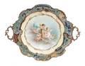A Sevres Style Porcelain Plate
