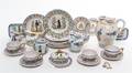 An Associated Set of Quimper Porcelain