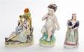 Three Staffordshire Pottery Figures