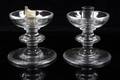 A Pair of Steuben Candlesticks