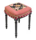 A Needlepoint Stool