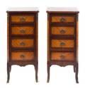 A Pair of Louis XVXVI Transitional Style Chests of Drawers