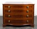 A Regency Style Inlaid Chest of Drawers