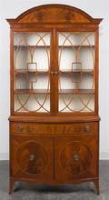 A Northern Furniture Company Mahogany China Cabinet
