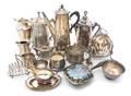 A Collection of Silverplate Serving Articles