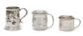 Three American Silver Childs Cups