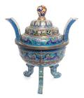 A Large Chinese Cloisonne Censer