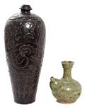 Two Chinese Stoneware Articles
