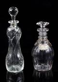 Two Glass Decanters