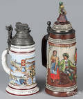 Two German steins
