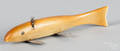 Factory carved and painted fish decoy