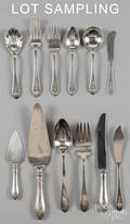 Dominic and Haff sterling silver flatware service