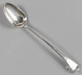 Georgian silver stuffing spoon