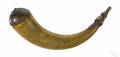 Lancaster County Pennsylvania screw tip powder horn 19th c