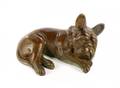 Tiffany Studios Bronze Figural Paperweight Dog
