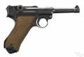 P08 German Luger semiautomatic pistol