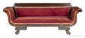 Classical carved mahogany sofa