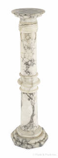 Victorian marble pedestal
