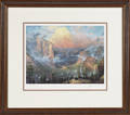 Three Thomas Kinkade prints