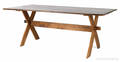 Pine trestle table