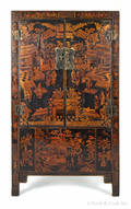 Japanned cabinet