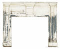 Virginia Federal painted pine mantel
