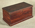 Pennsylvania painted pine tea caddy