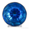 Tiffany favrile blue iridescent glass bowl