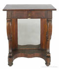 Victorian walnut pier table