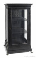 Ebonized pine display case