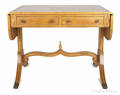 Regency style satinwood sofa table