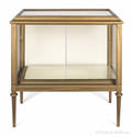 French giltwood vitrine