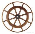Mahogany ships wheel