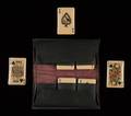 Miniature Pack of Celluloid Playing Cards Circa 1920