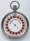 Roulette Pocket Watch French ca 1900 Nice steel