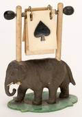 Elephant Trump Indicator Circa 1930 Elephant stands