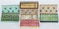 Five Sets of Bakelite Dominoes in Original Boxes