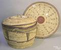Two large lidded baskets