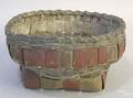 Native American painted basket